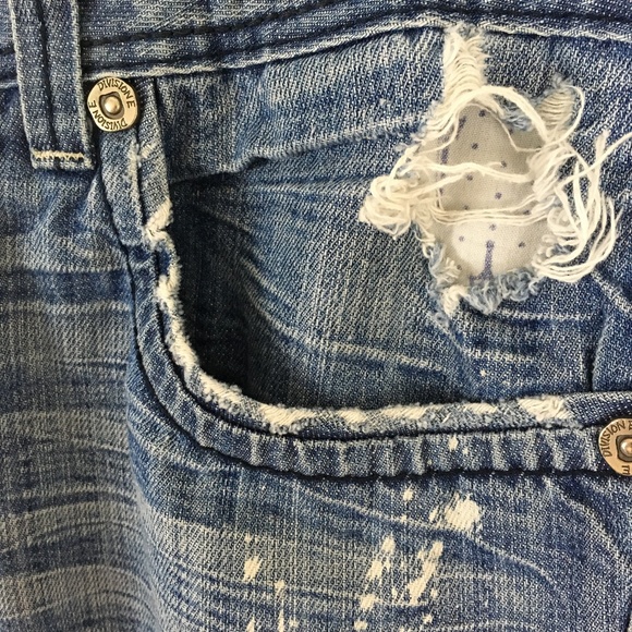 Division E Jeans Distressed size 33 ( EUC ) - Picture 5 of 8